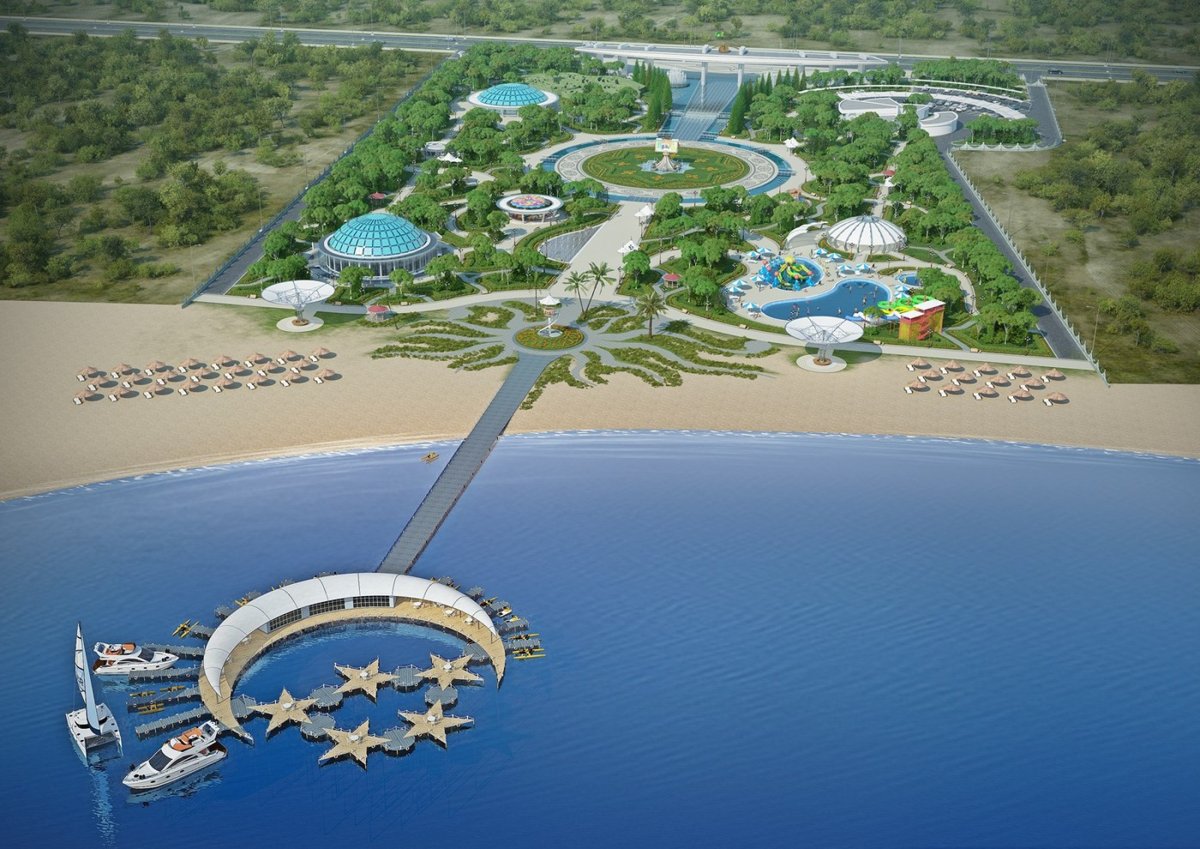 Курорт Аваза Туркменистан