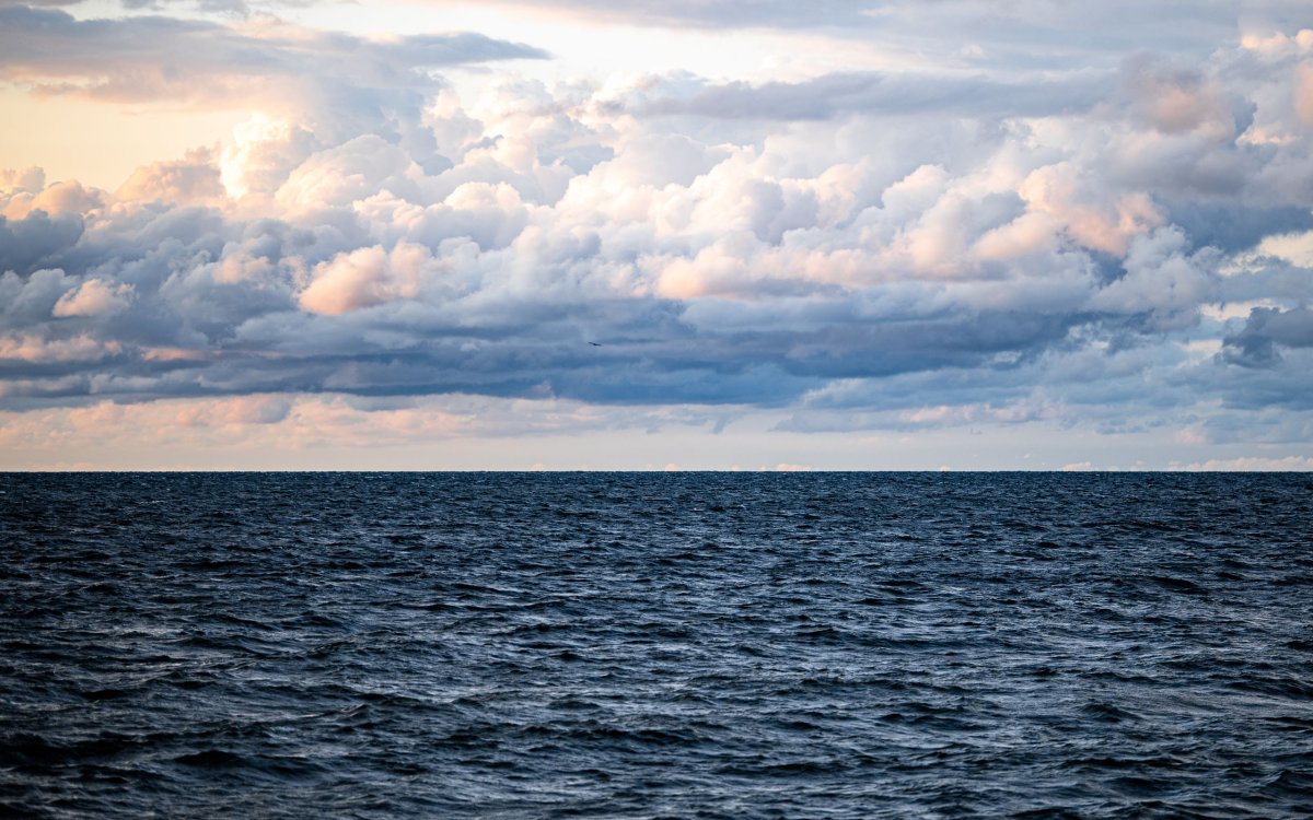 Море небо Горизонт