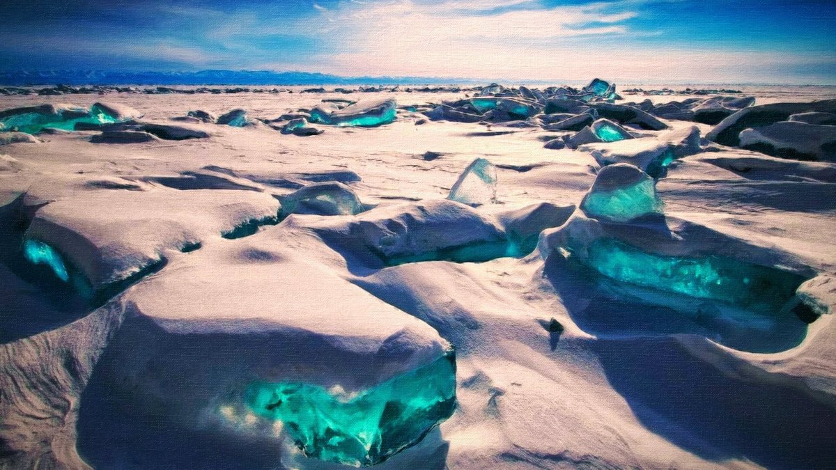 Ice Canyon Greenland