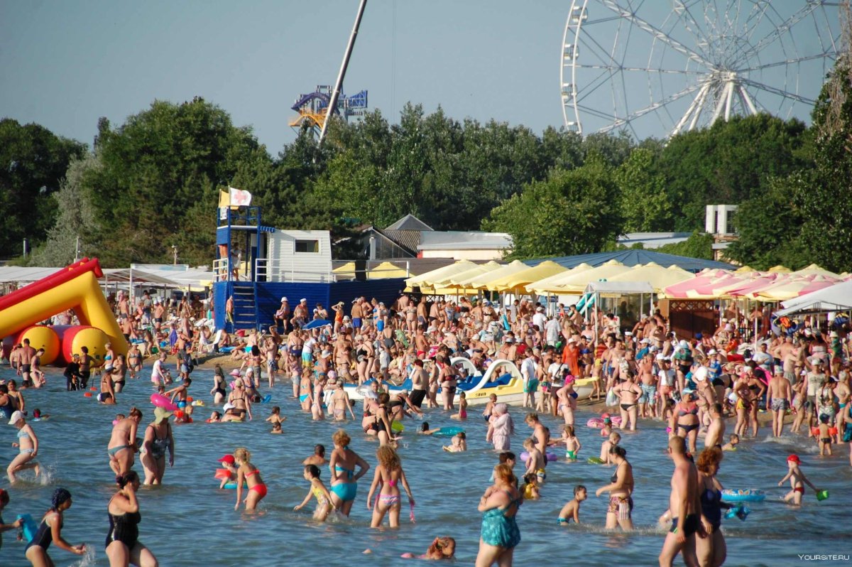 Пляж Анапа Нептун Джемете