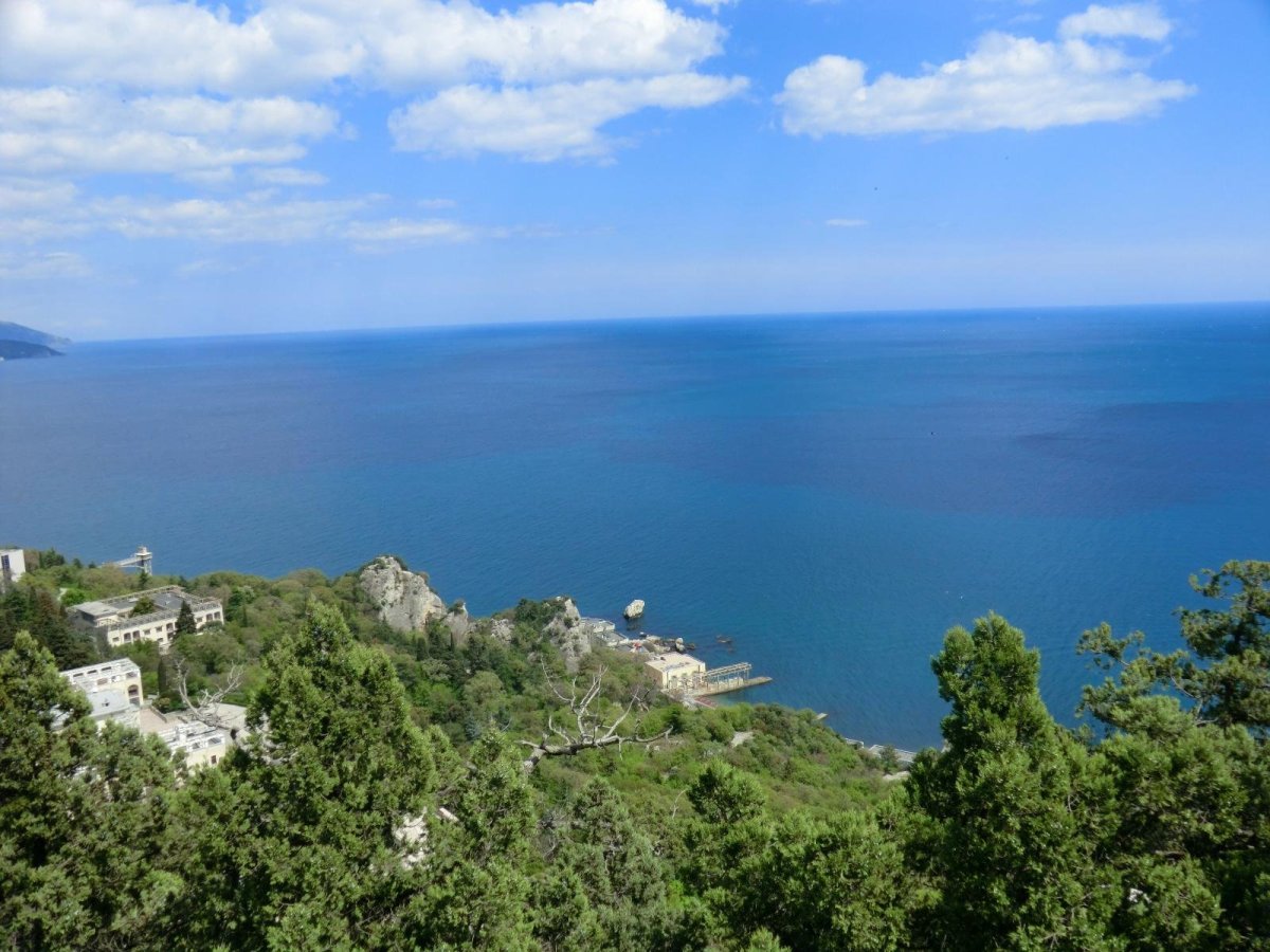 Ливадия Крым море