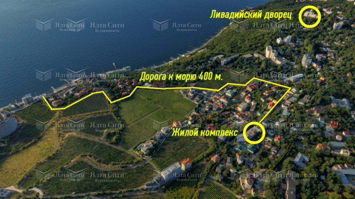 ЖК Император Ливадия на карте