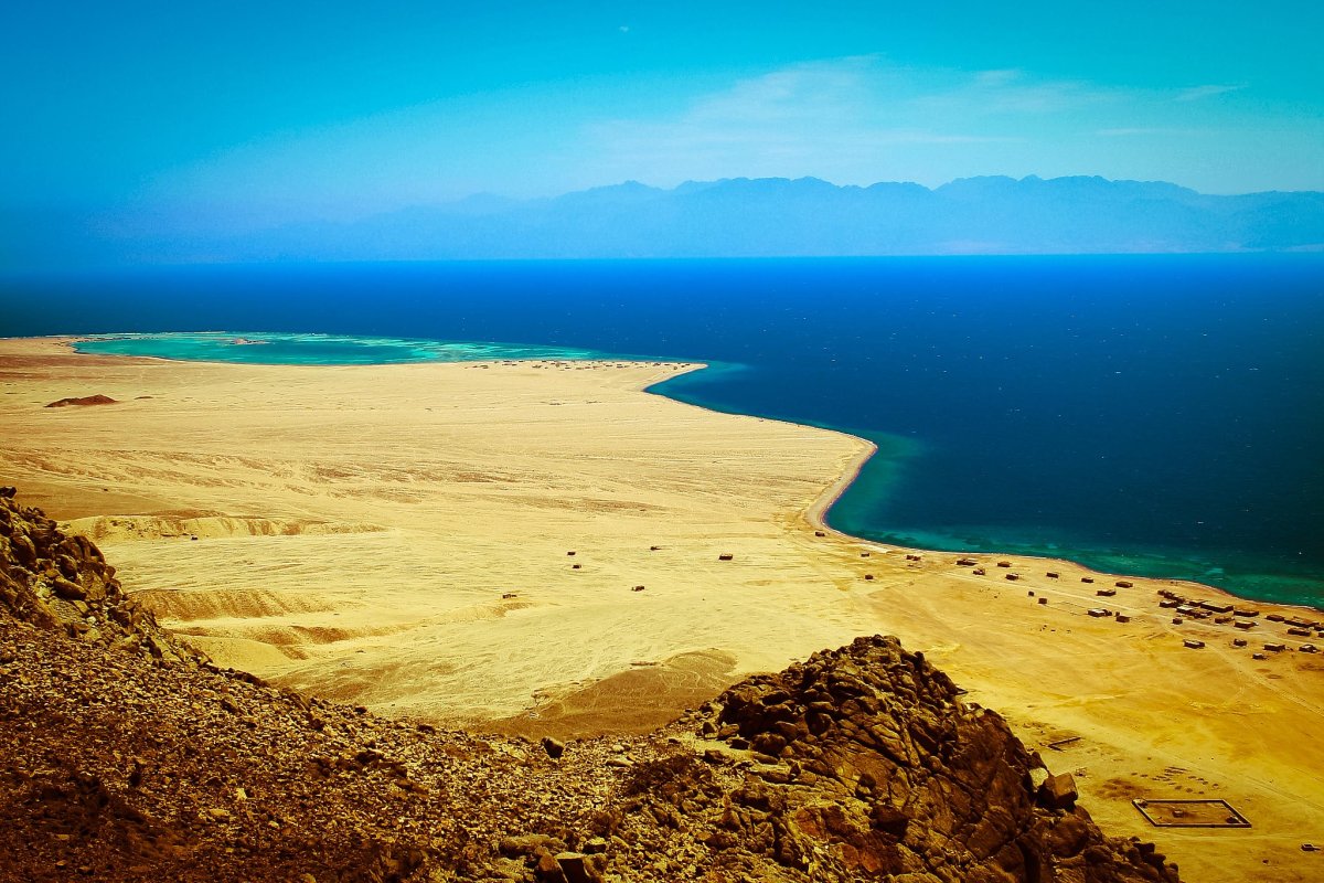Красное море пляж Дахаб