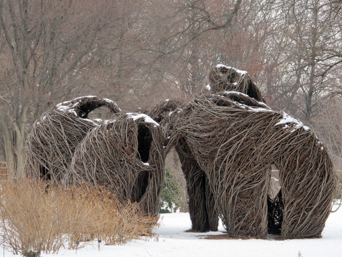 Скульптуры Patrick Dougherty