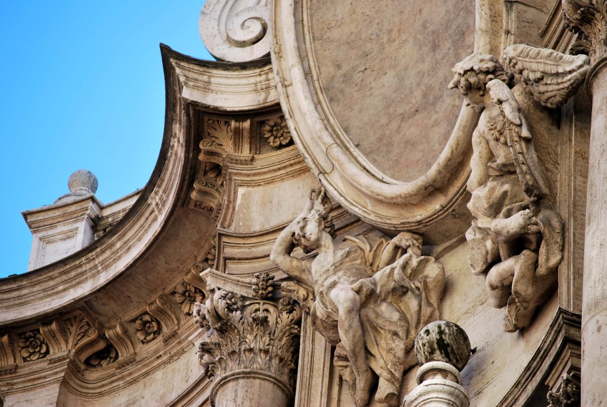 Franchesco Barromini- Sculpture,Architecture.