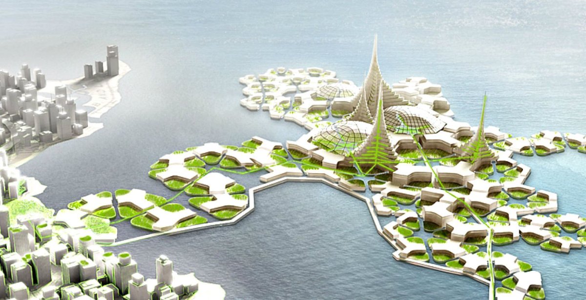 Плавучий город Floating City