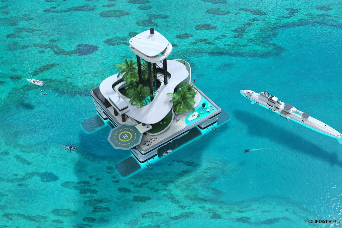 Плавучий остров Kokomo Ailand