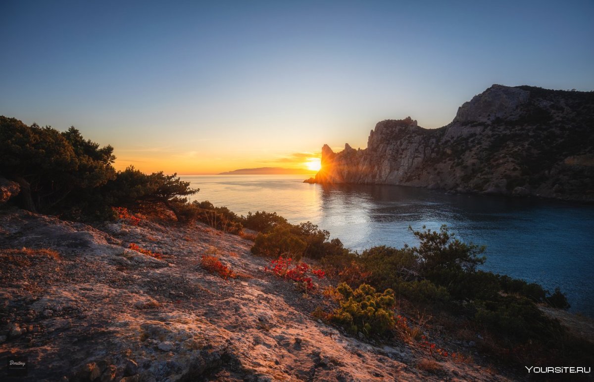 Осень Крым панорама Ласпи