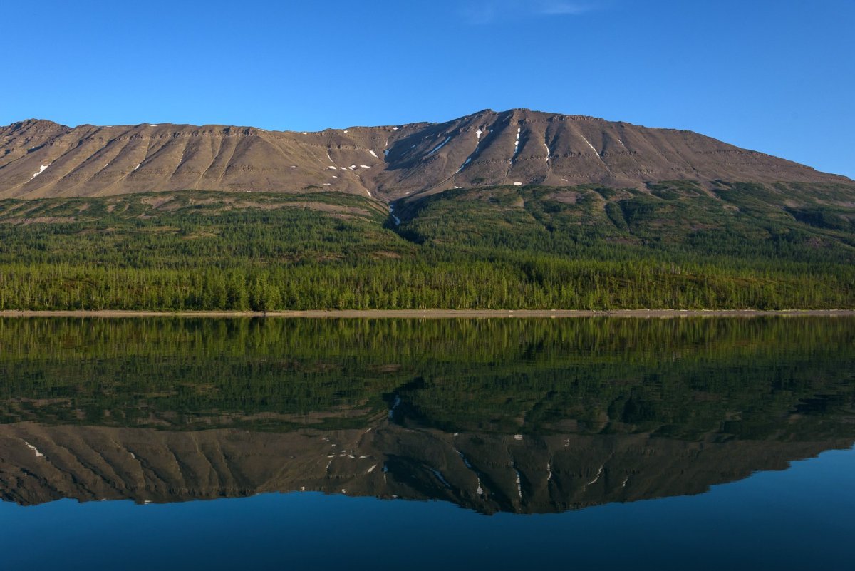 Плато Путорана горы