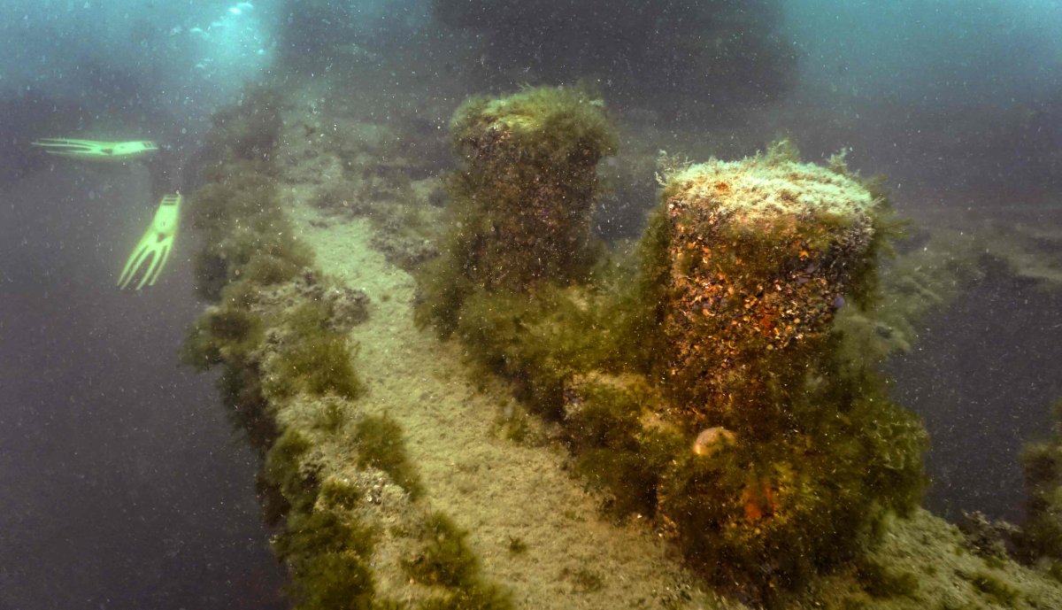 Затонувшие корабли в Азовском море