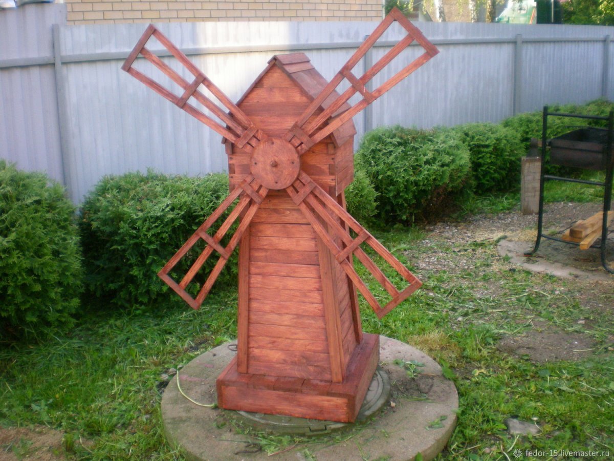 Мельница из цемента Юлия Ростовцева