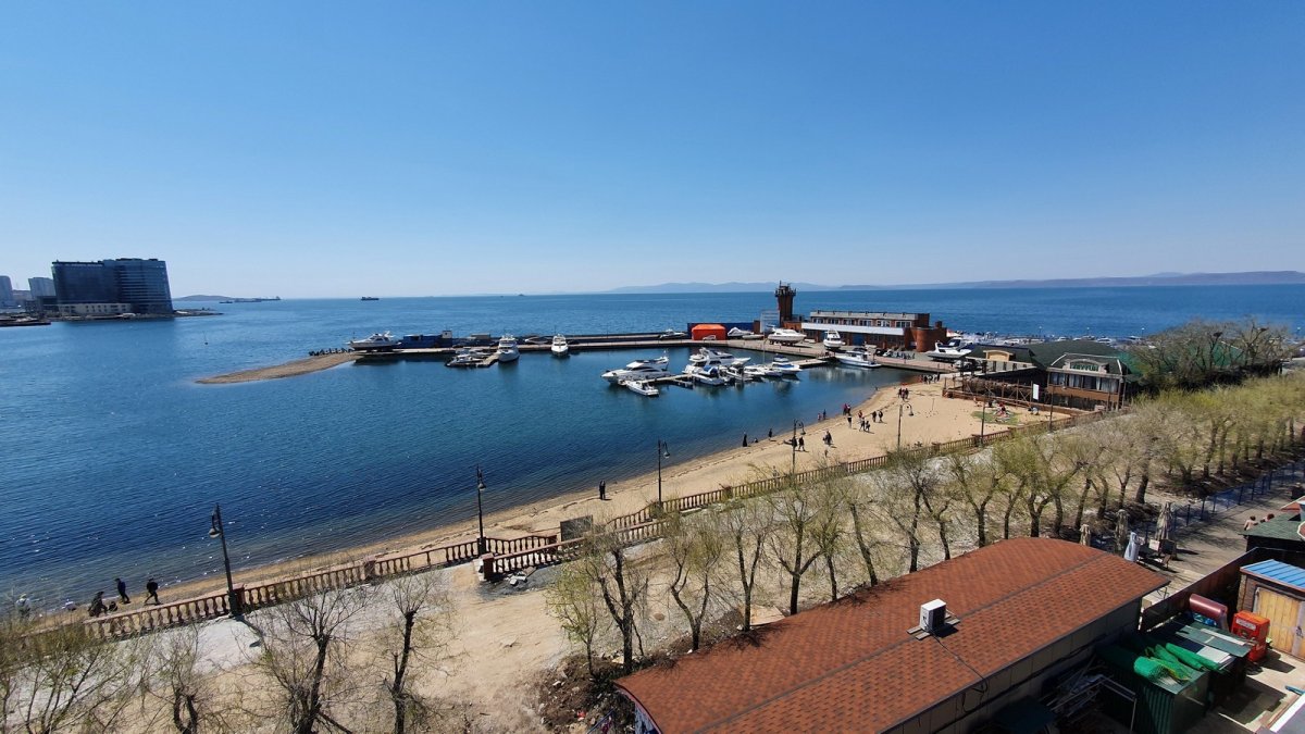 Владивосток море набережная