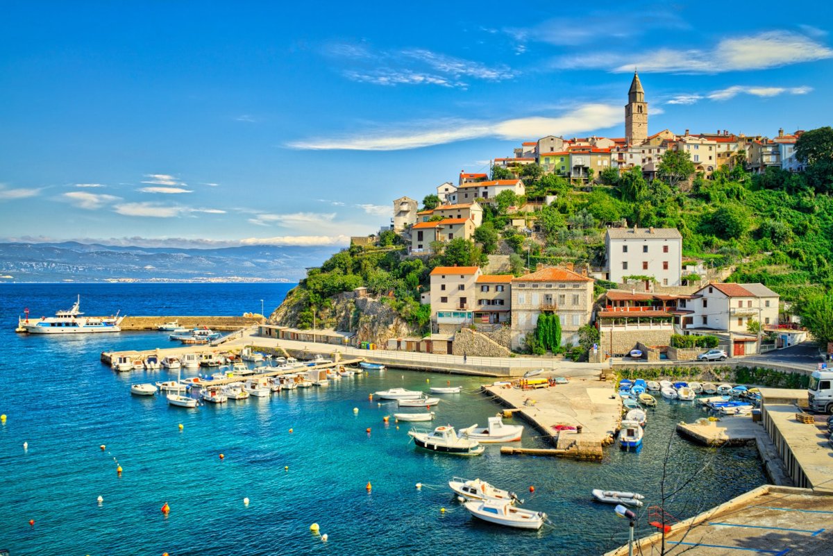 Остров Krk Хорватия