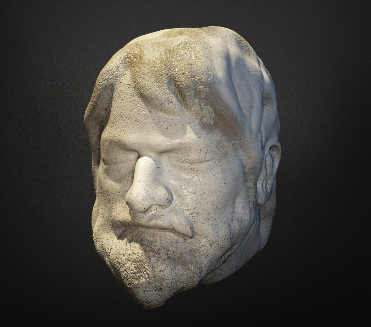 3d rendering Sculpture