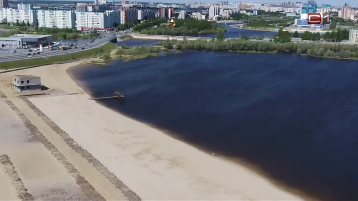 Пляж Сайма Сургут
