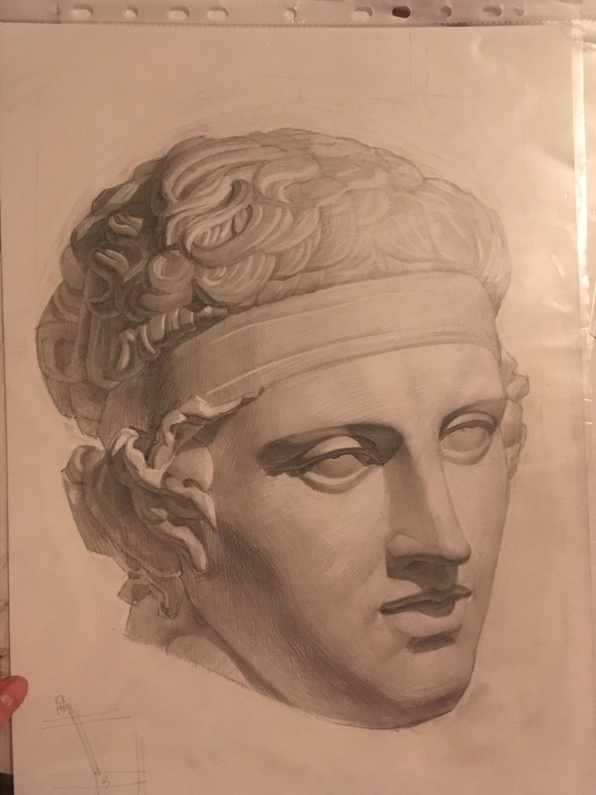 Диадумен Академический рисунок