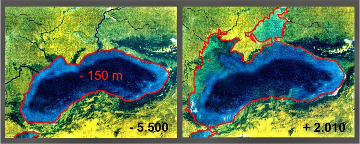 Черное море до потопа