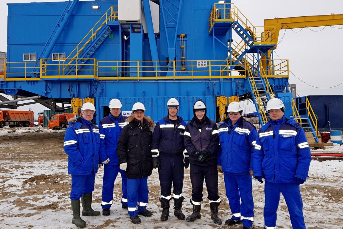 Газпром бурение Уренгой Колесников