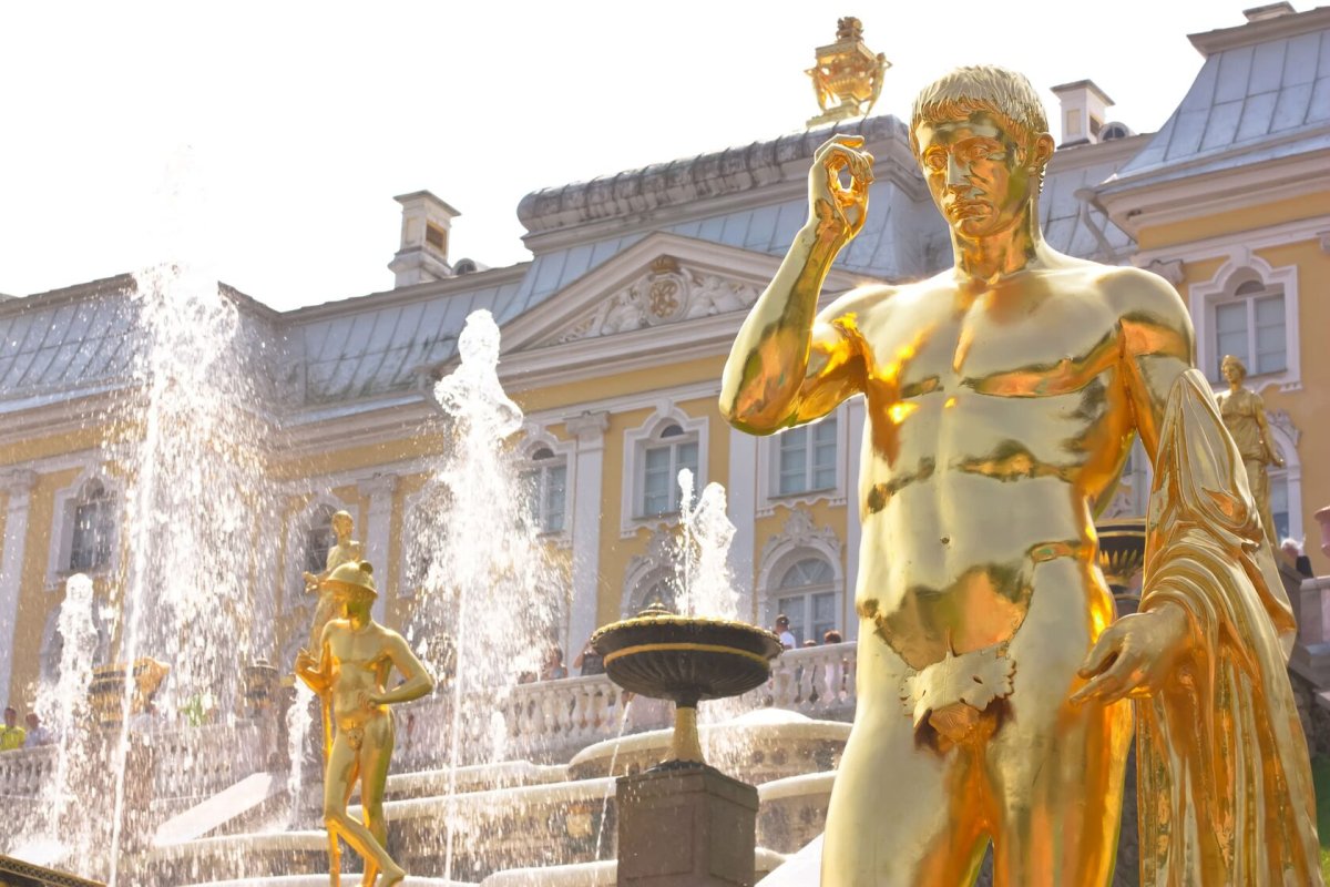 Петергоф фонтаны 2022