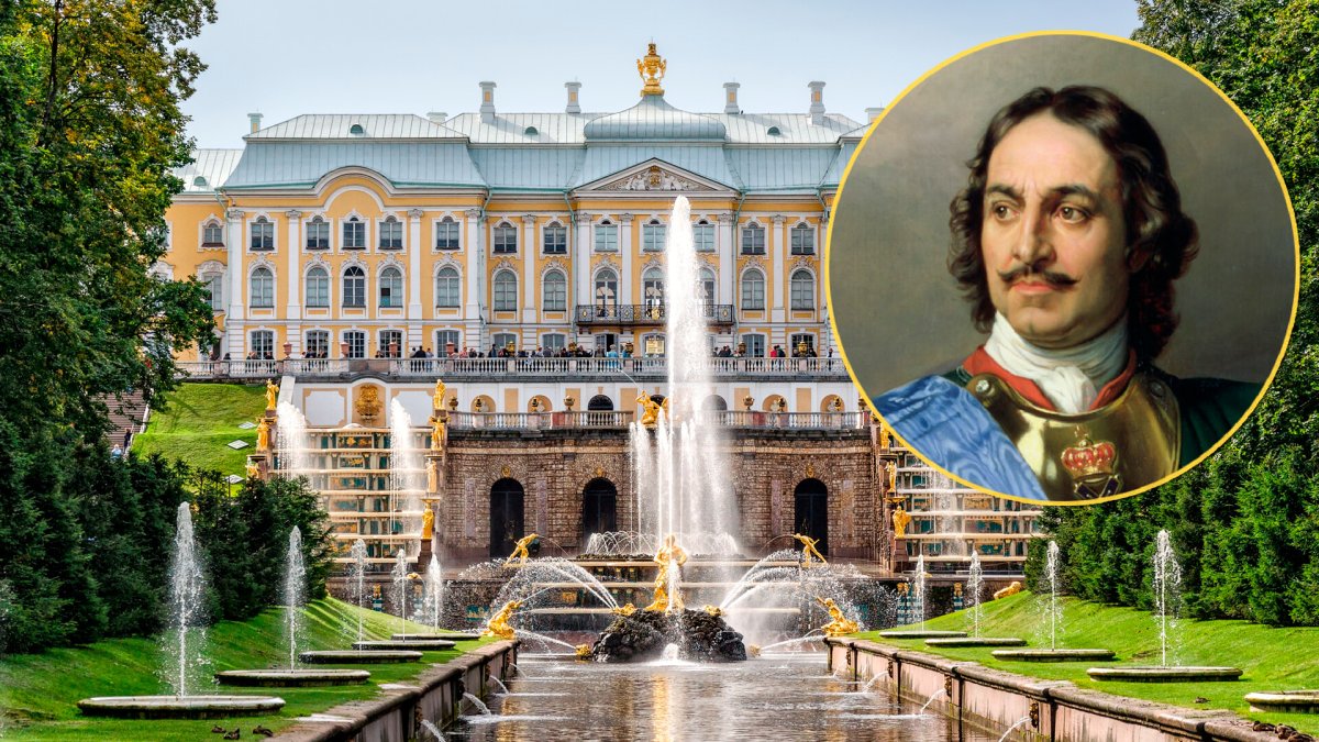 Резиденции Петра i в Петергофе