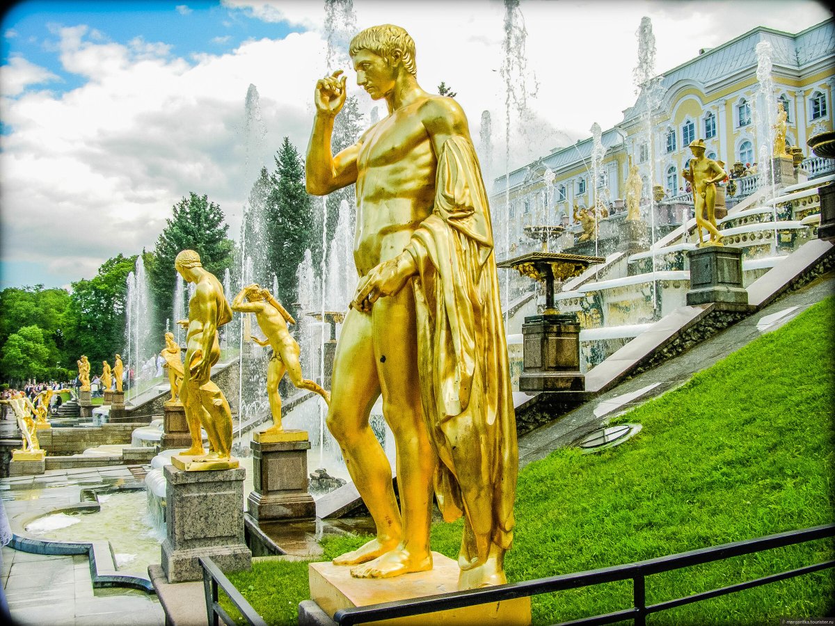 Щедрин Персей скульптура Петергоф
