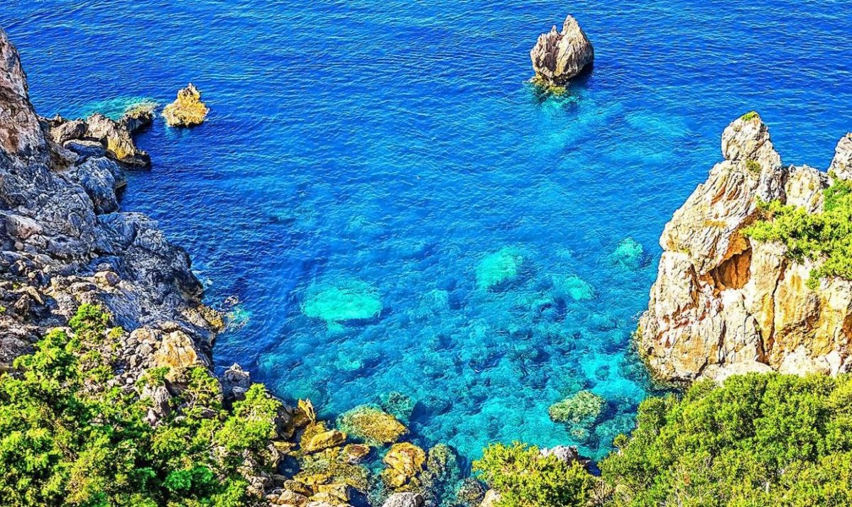 Ионическое море Корфу