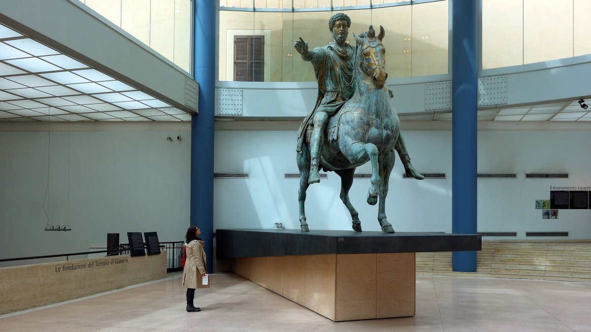 Roman Equestrian Statue of Marcus Aurelius