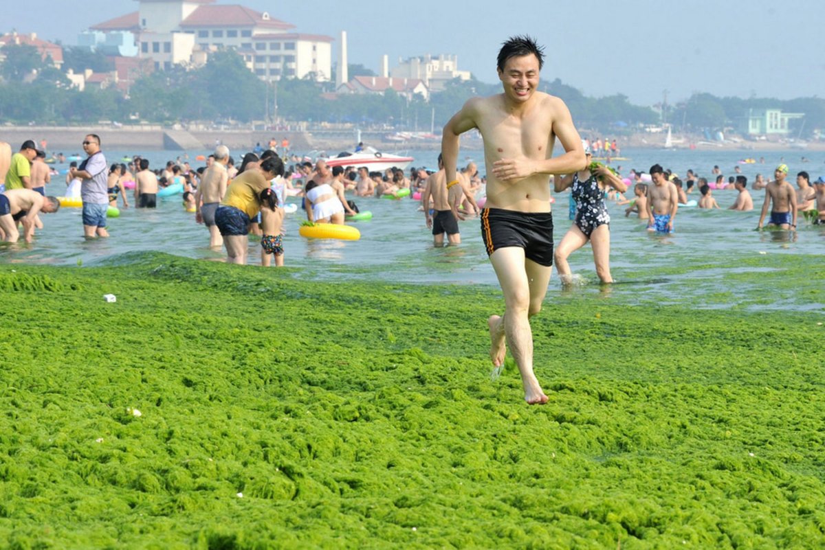 Желтое море Китай