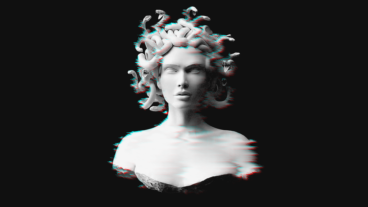 Горгона медуза Red