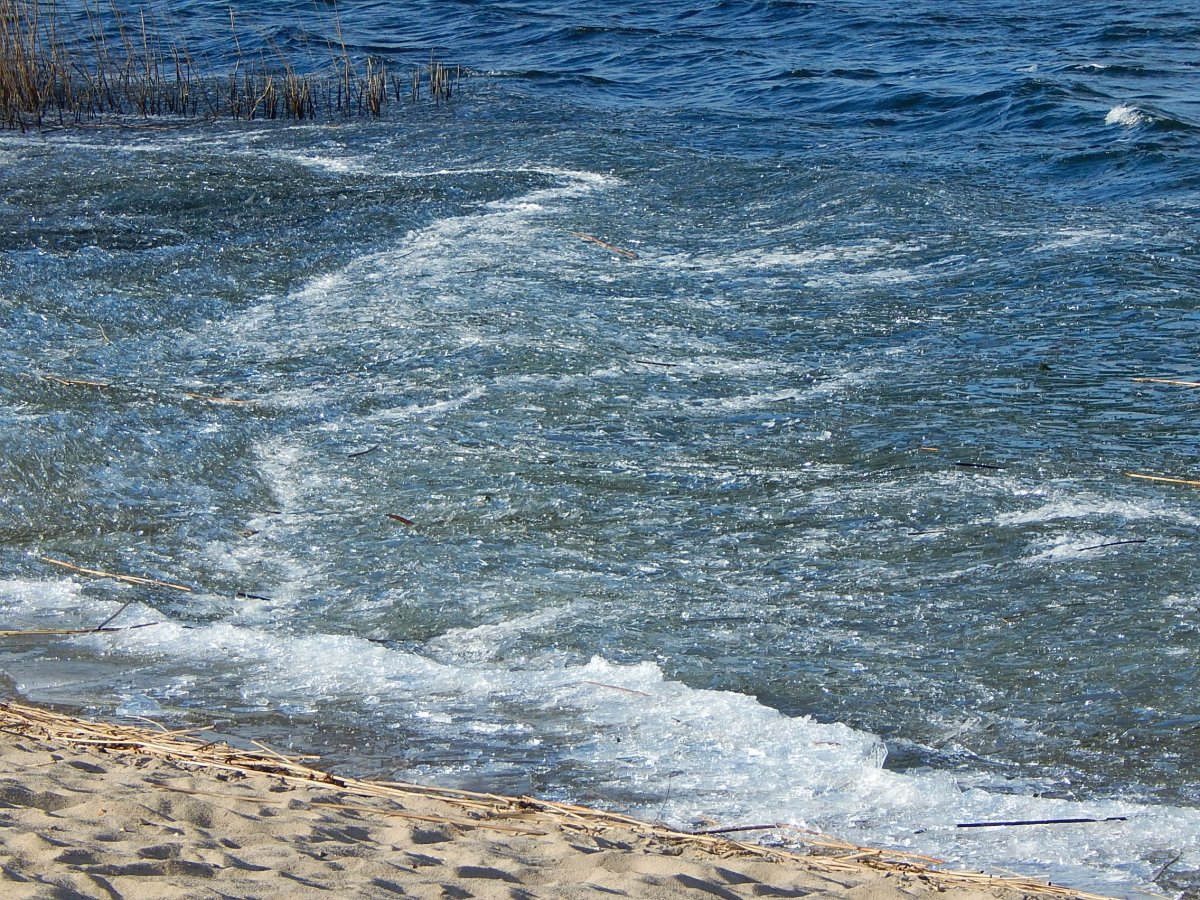Балтийское море лед