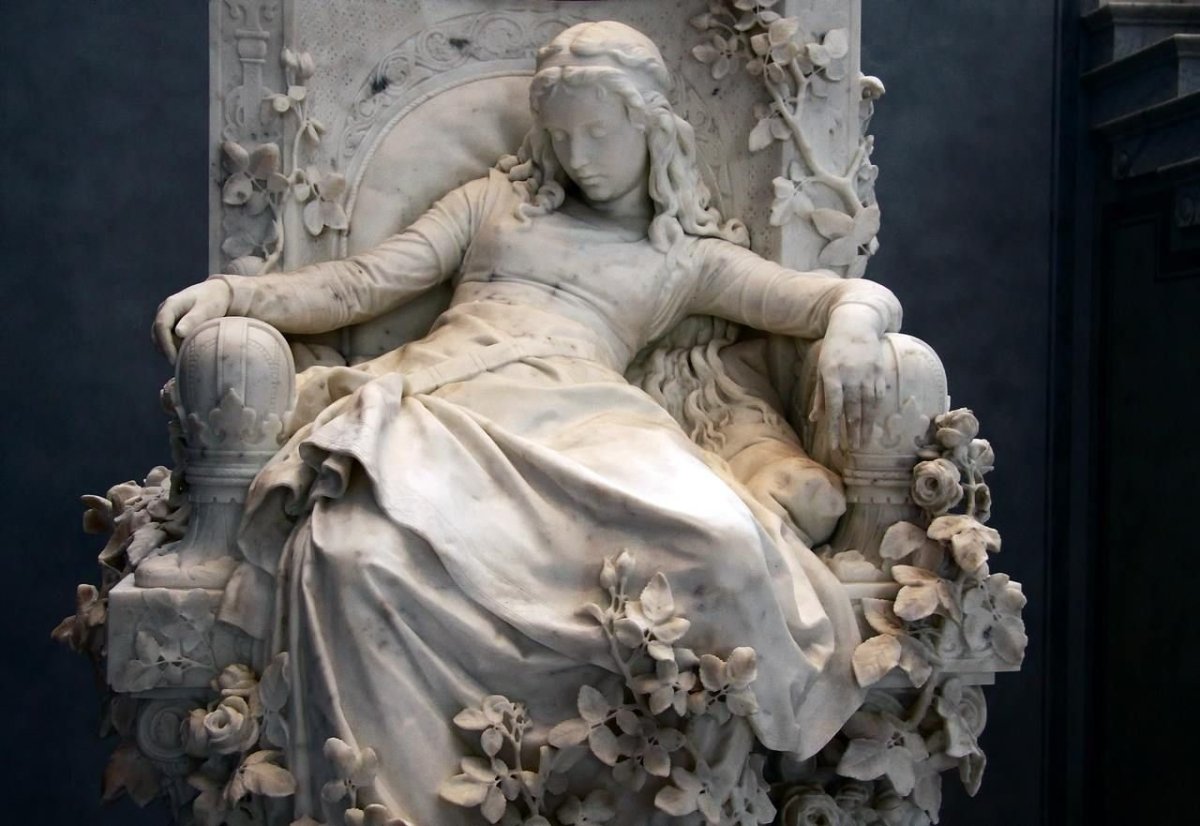 Спящая красавица. Louis Sussmann Hellborn. 1878