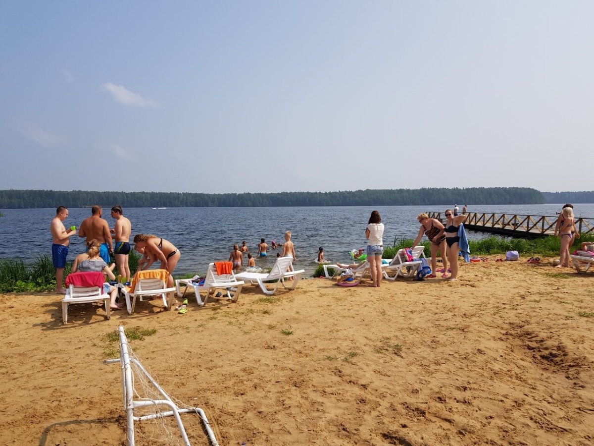 Рузское водохранилище пляжи