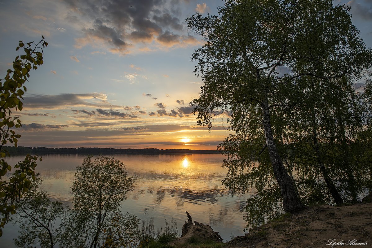 Летний рассвет Истринское водохранилище