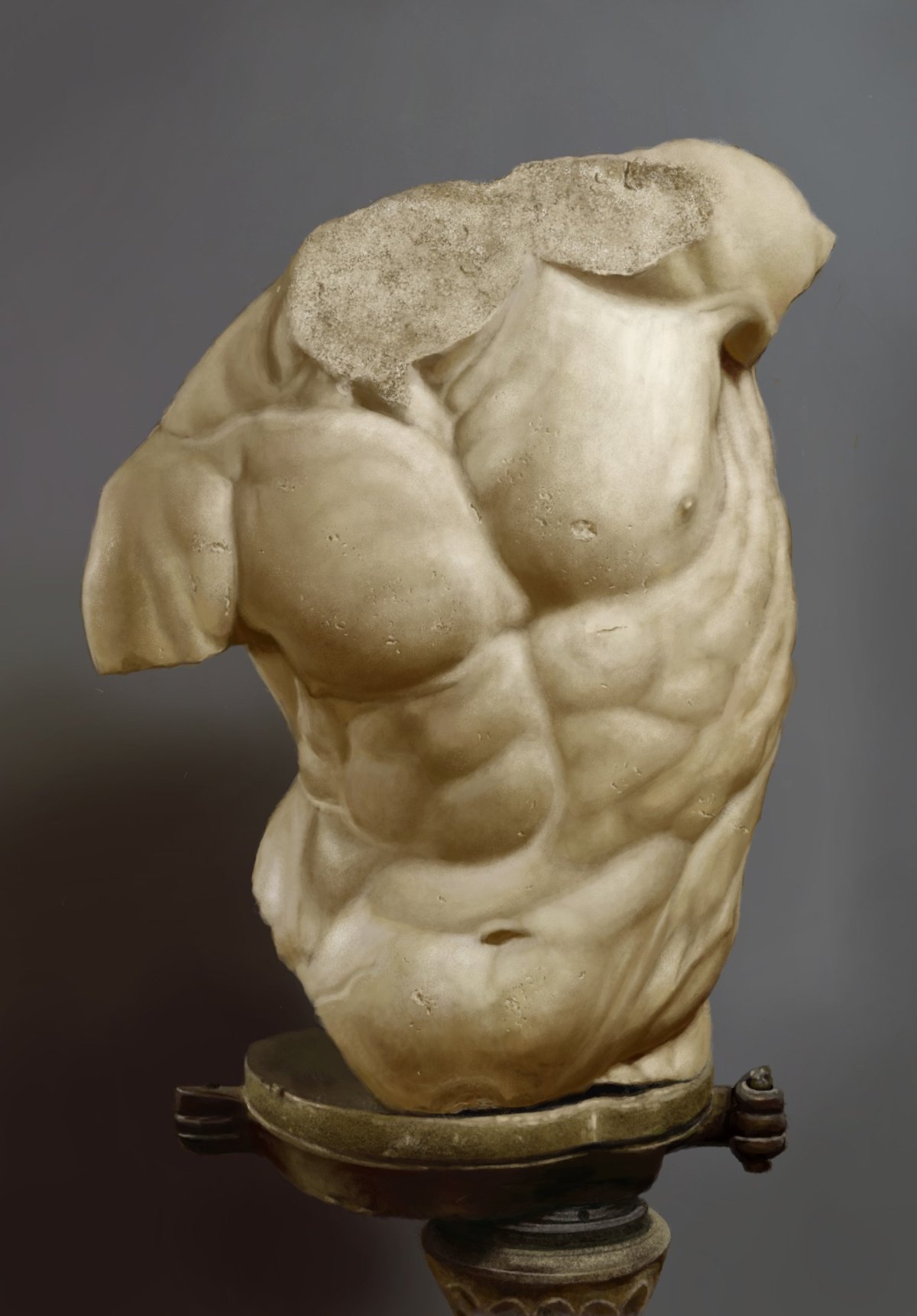 Gaddi Torso скульптура
