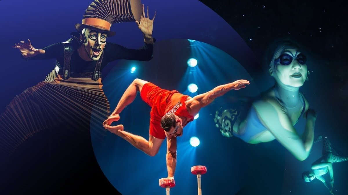 Канадский Cirque du Soleil цирк