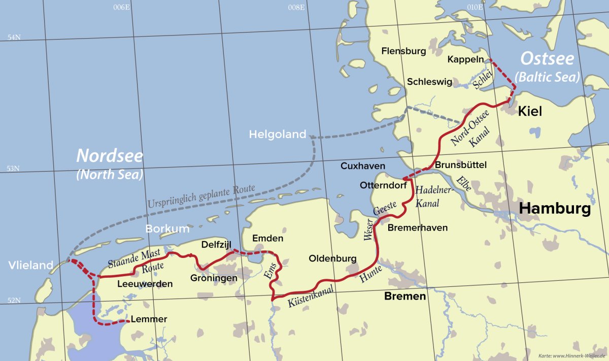 Ostsee на карте