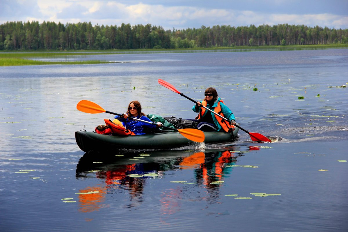 Сплав по реке суна Карелия