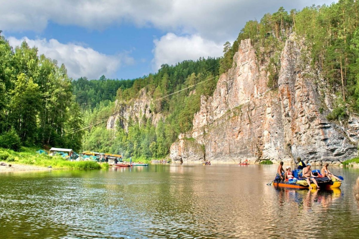 Сплав река Чусовая Пермский край
