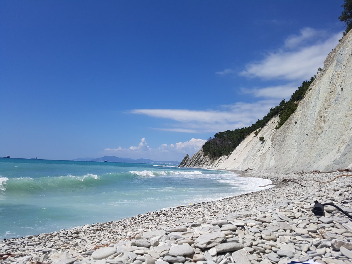 Черное море Кабардинка пляж