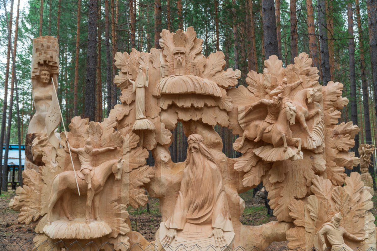 Парк Лукоморье Ангарск