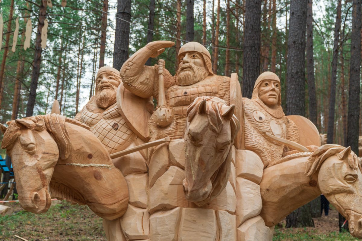 Лукоморье фестиваль деревянной скульптуры 2021