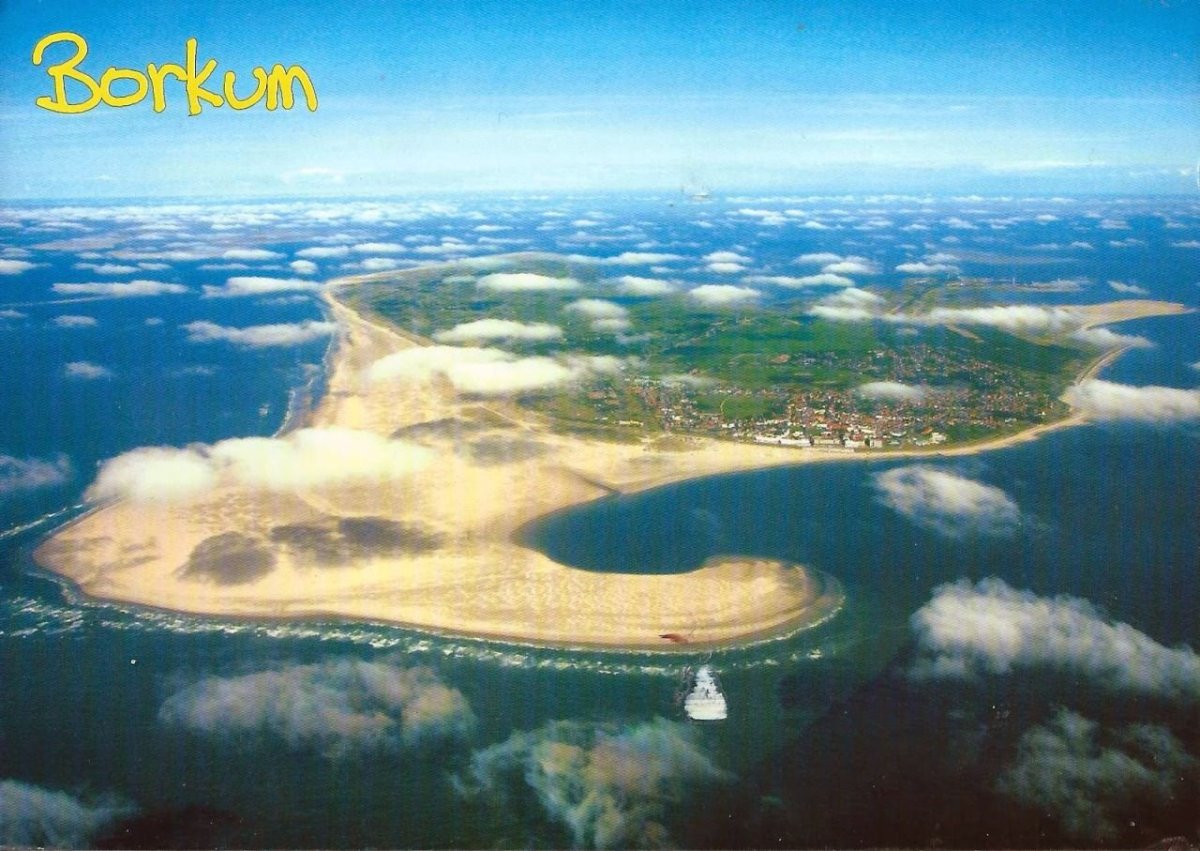 Остров Боркум в Северном море