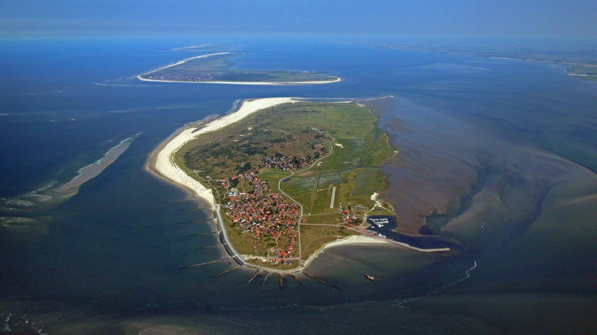 Северное море курорт Бальтрум