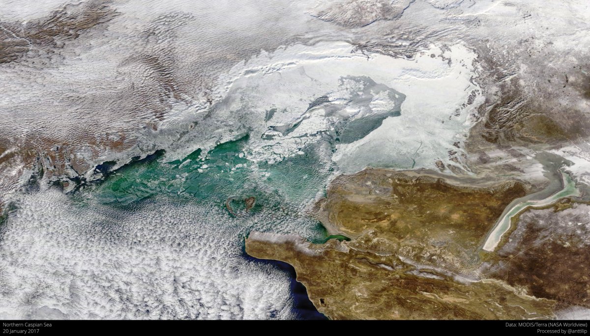 Каспийское море Холодное