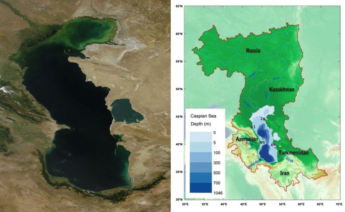 Аральское море часть Каспийского моря