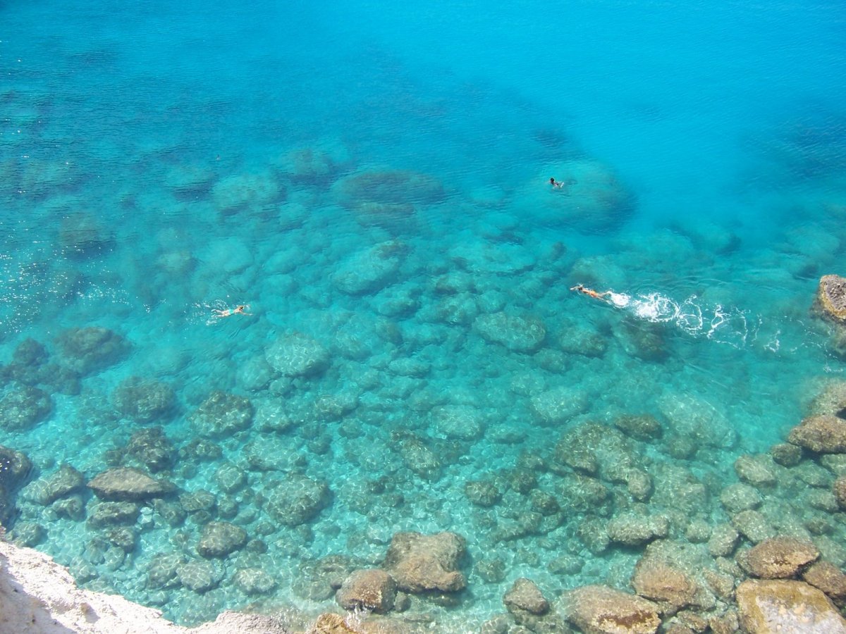 Эгейское море и Средиземное море граница