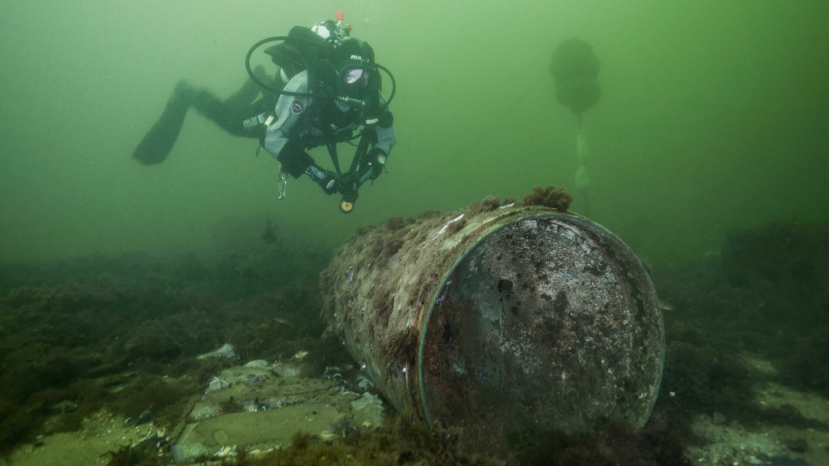 Балтийское море захоронение химического оружия