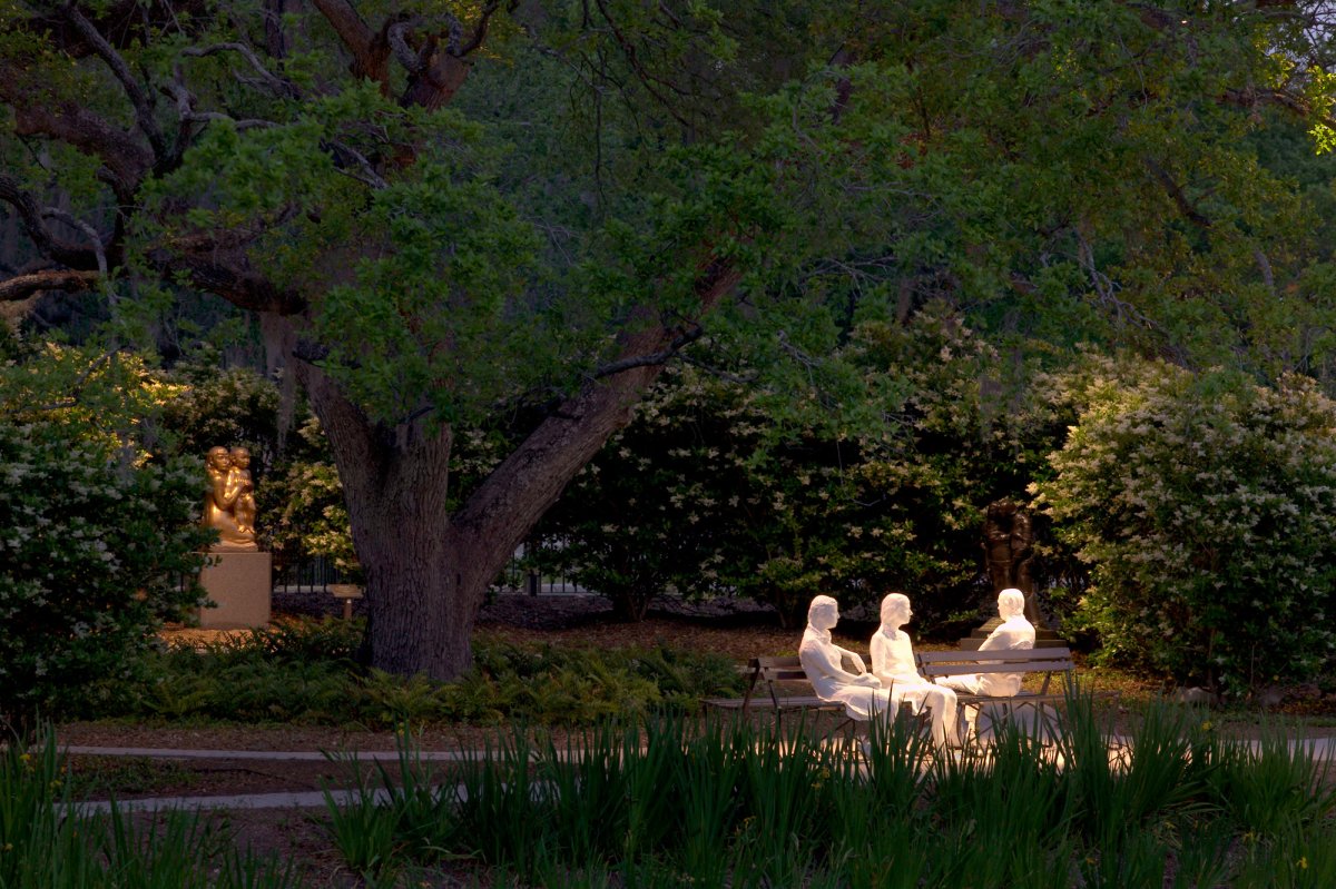 Парк noma Sculpture Garden. (Новый Орлеан, США)
