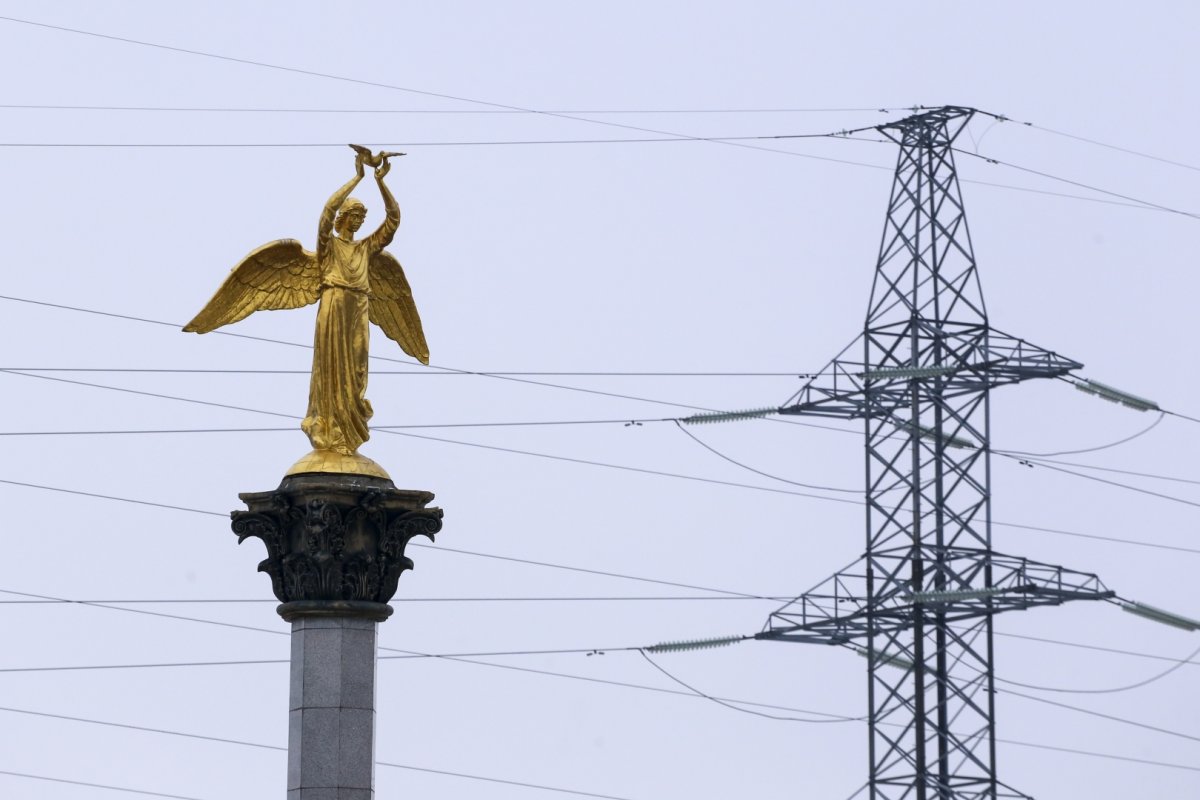 Ангел мира в 850 летия Москвы