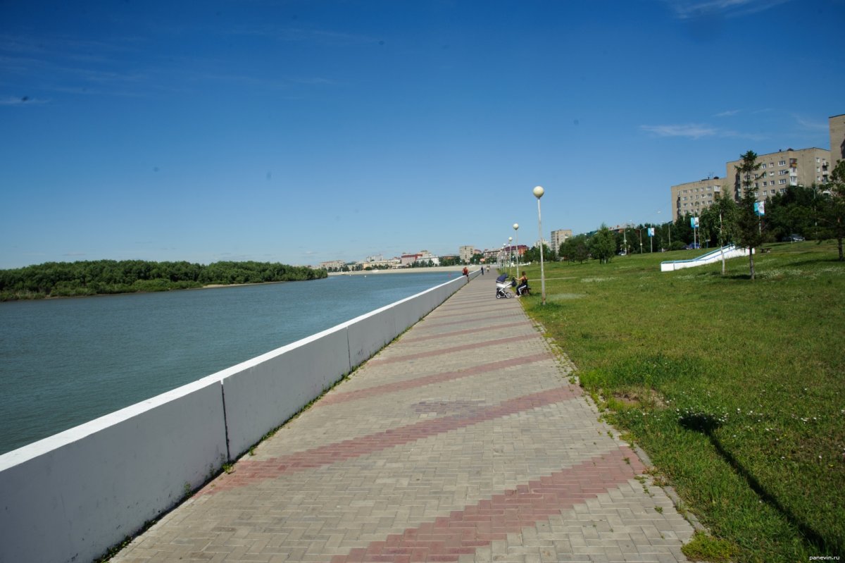 Омск набережная Иртыша